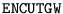 ${\tt ENCUTGW}$