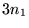 $3 n_1$