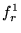 $f^1_r$