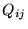$Q_{ij}$