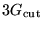 $3 G_{\rm cut}$