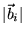 $\vert{\vec b}_i\vert$